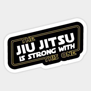 Strong Jiu Jitsu Sticker